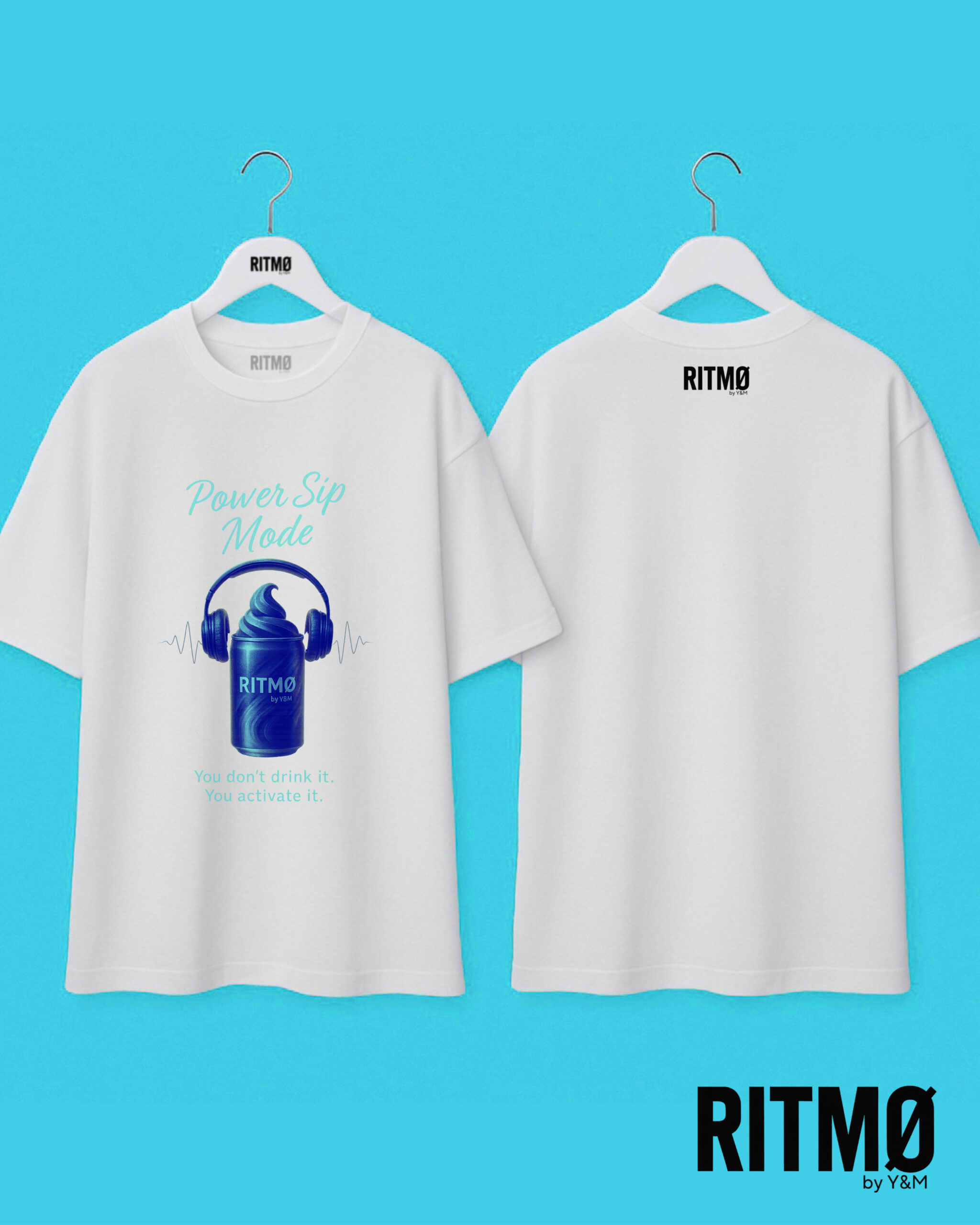 Power Sip Mode Tee – RITMØ by Y&M - Image 3