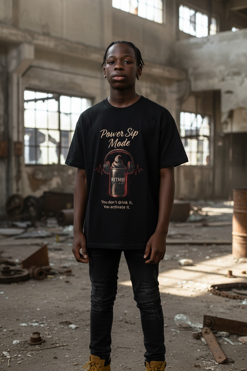 Power Sip Mode Tee – RITMØ by Y&M - Image 5