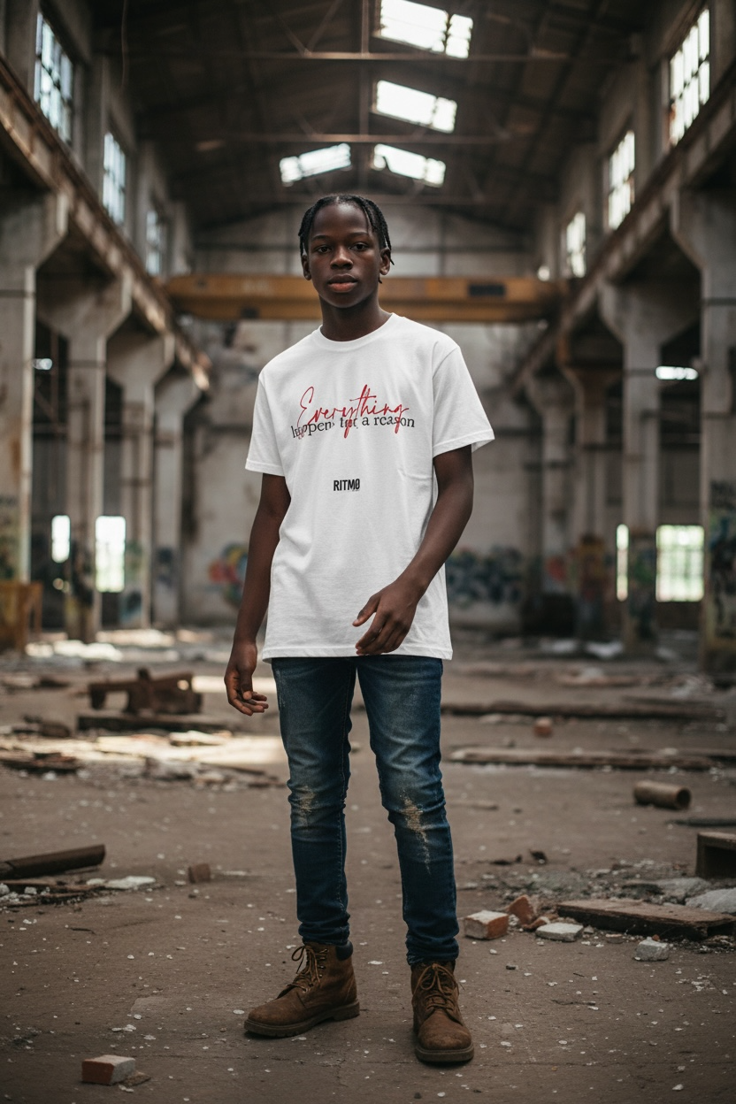 Everything Happens – Oversize Tee by RITMØ - Image 4