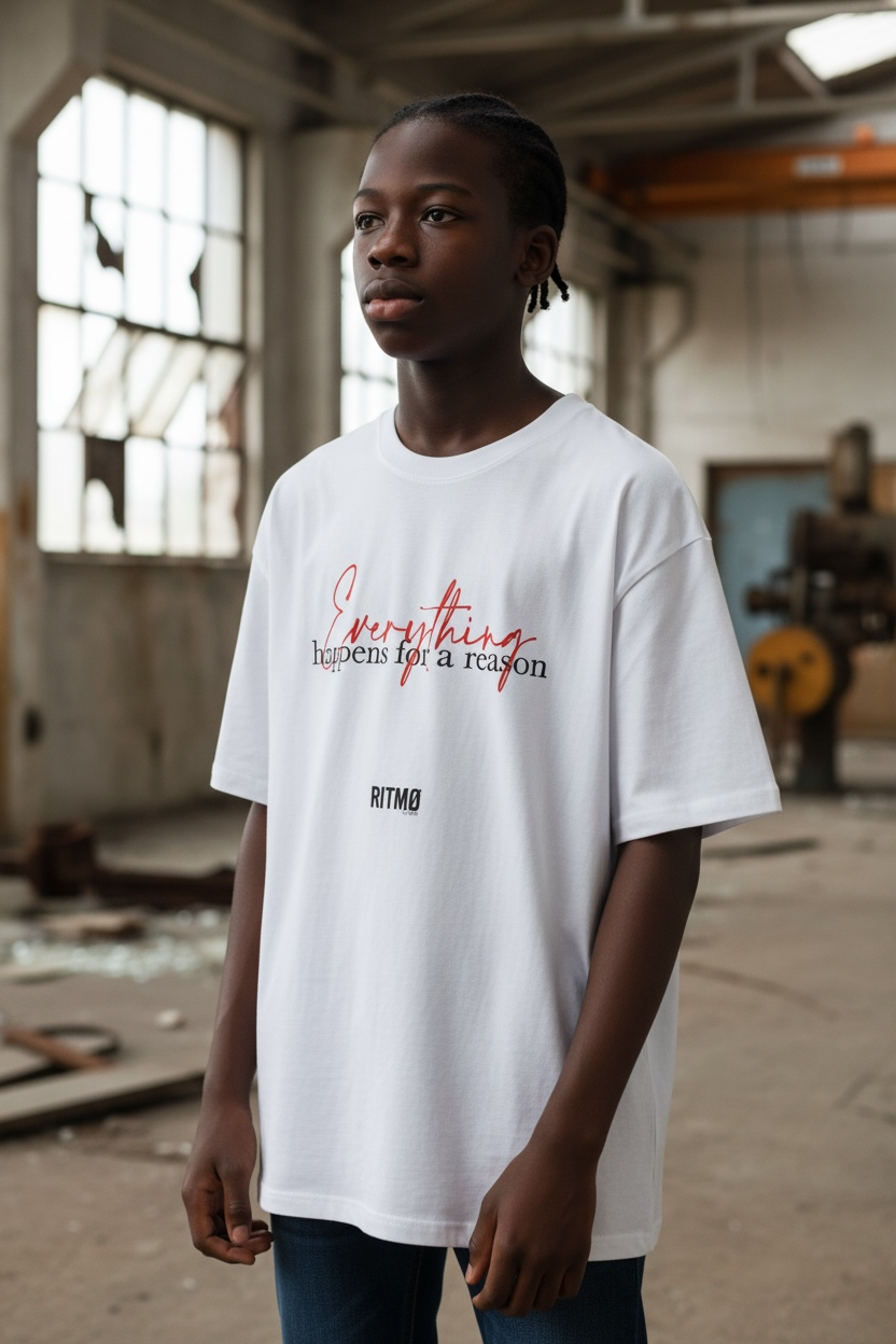 Everything Happens – Oversize Tee by RITMØ - Image 5