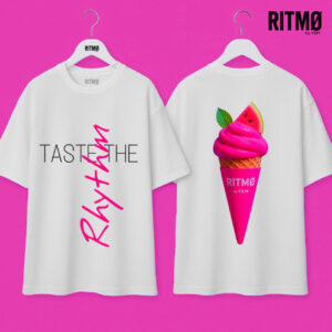 “Taste the Rhythm” Oversize Tee – RITMØ by Y&M