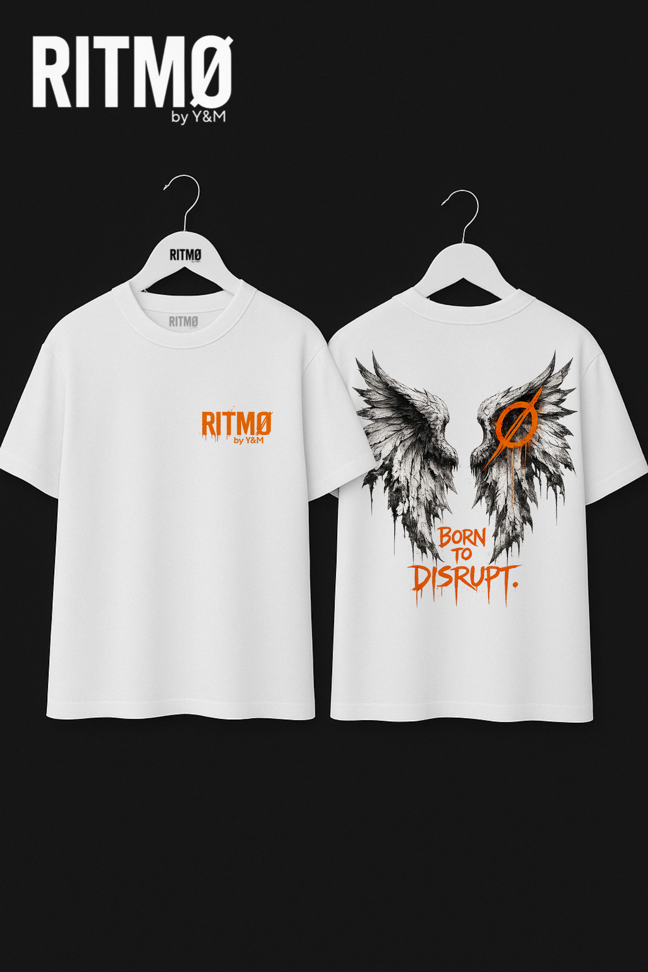 “BORN TO DISRUPT.” Oversize Tee — RITMØ by Y&M
