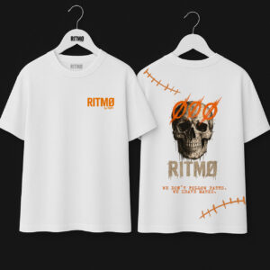 “WE LEAVE MARKS.” Skull Tee – RITMØ by Y&M