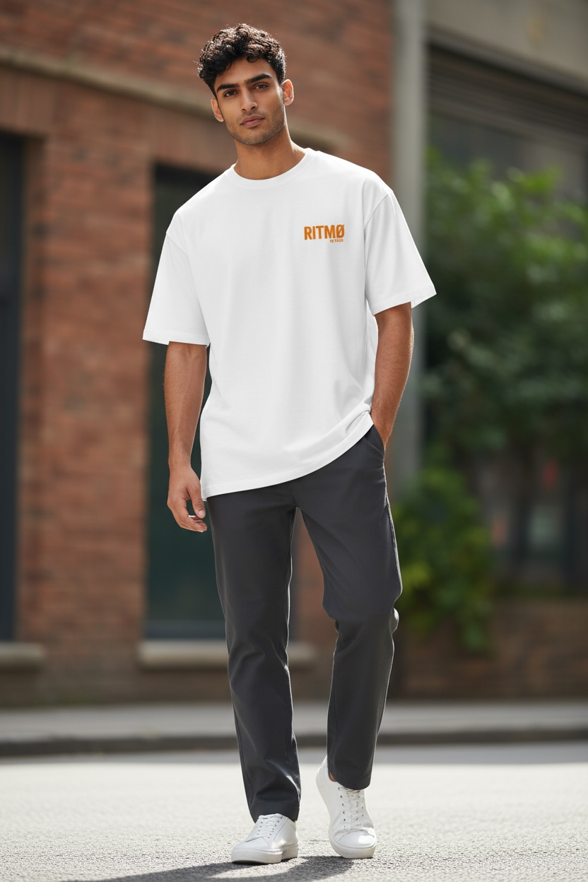 “BORN TO DISRUPT.” Oversize Tee — RITMØ by Y&M - Image 2
